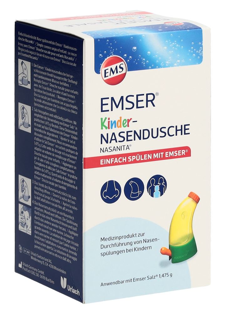 EMSER Kindernasendusche, Hauptbild