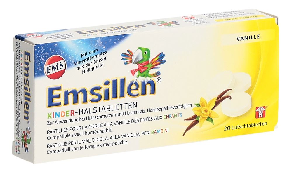 Emsillen Kinder-Halstabletten, Hauptbild