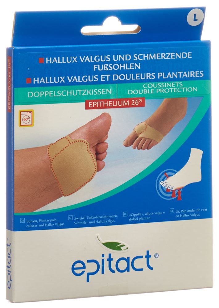 Epitact Fusskissen Doppelschutz