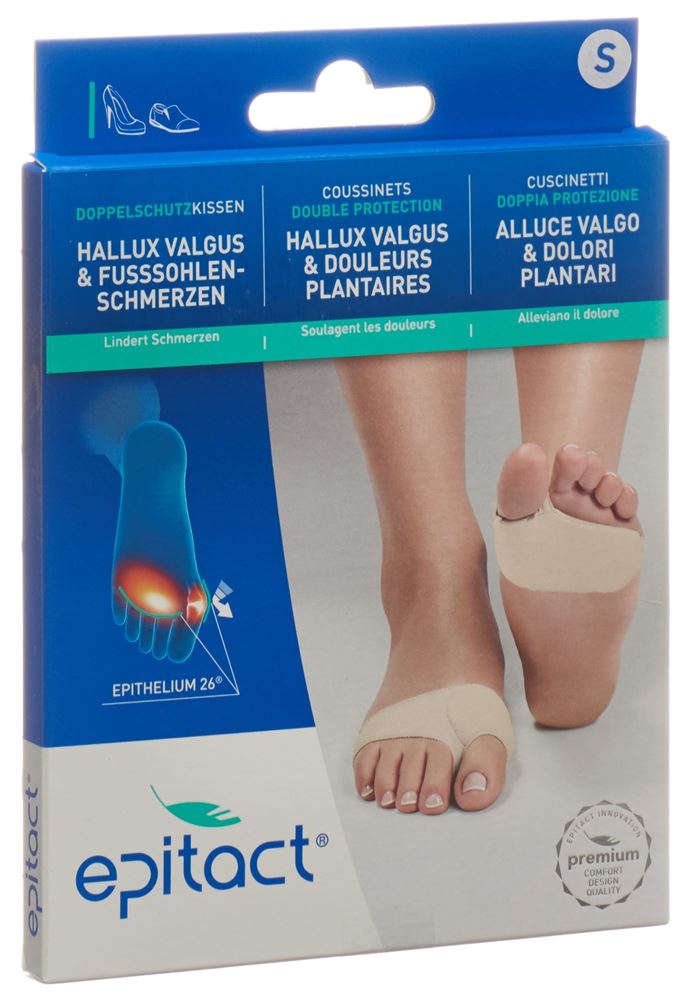 Epitact Fusskissen Doppelschutz
