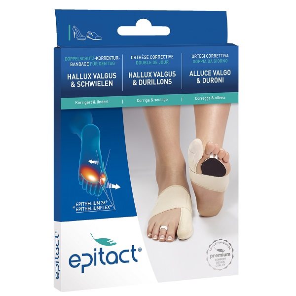 Epitact orthèse corrective double protection souple Hallux valgus JOUR