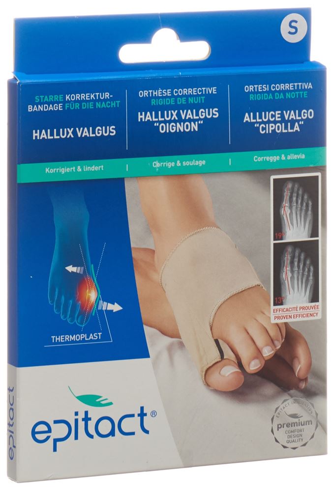 Epitact orthèse corrective rigide Hallux valgus NUIT