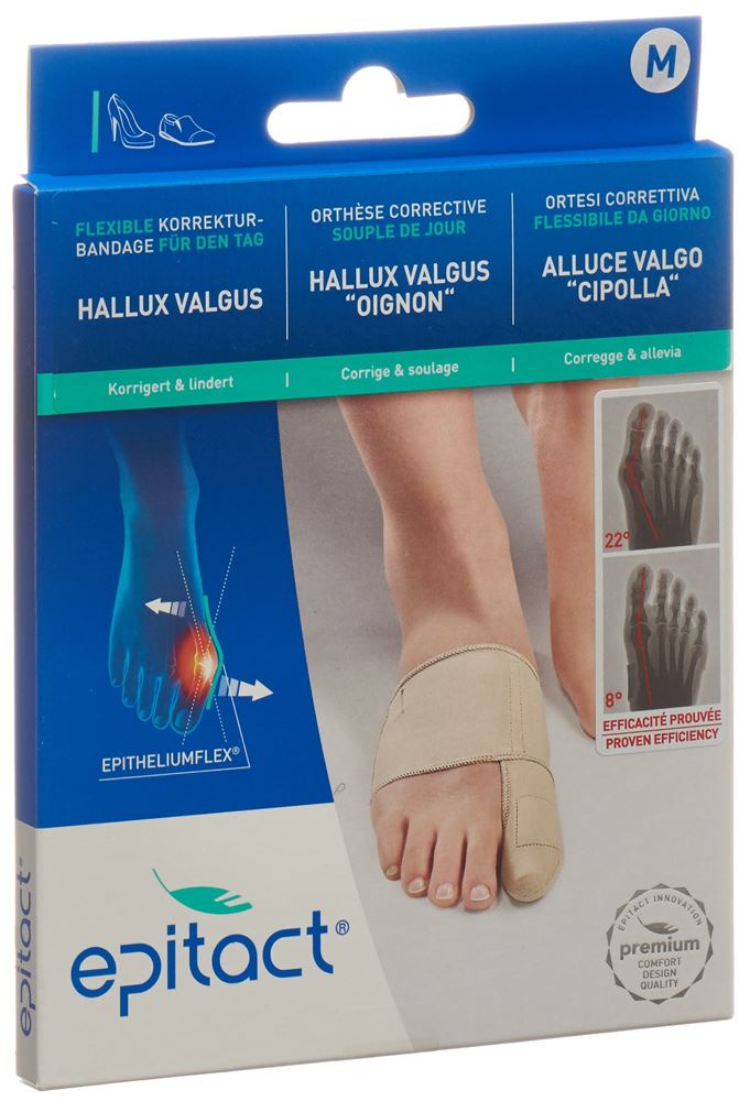 Epitact orthèse corrective souple Hallux valgus JOUR