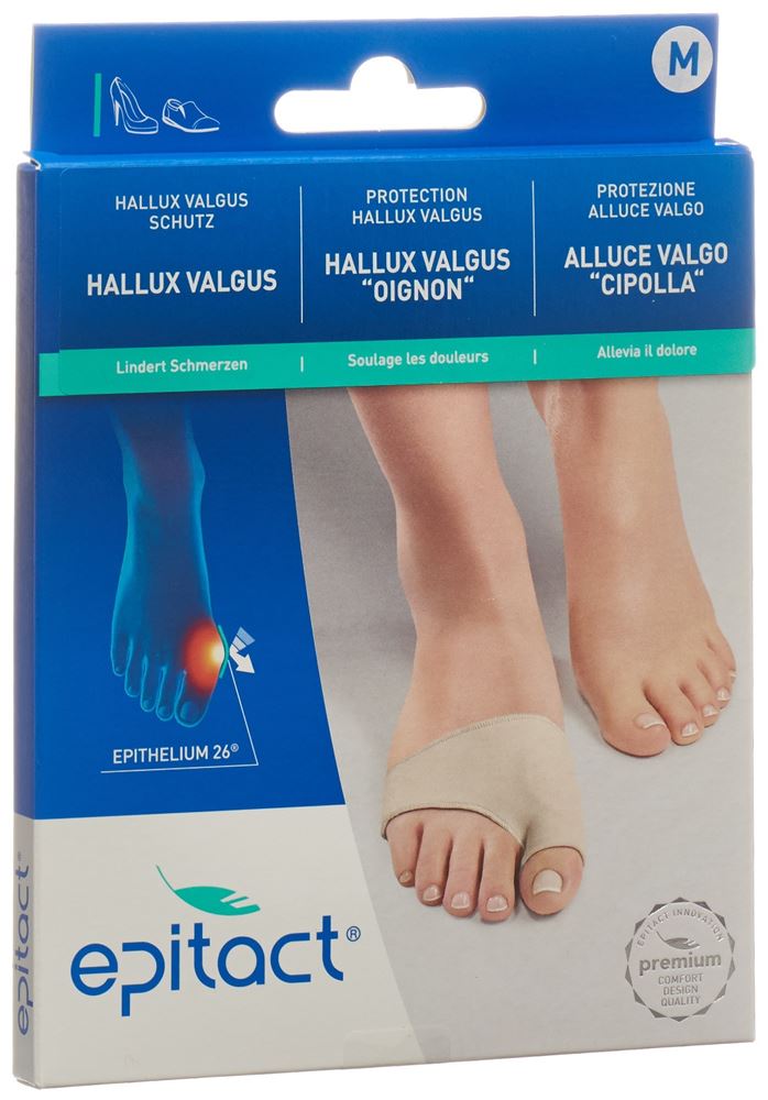 Epitact protection hallux valgus