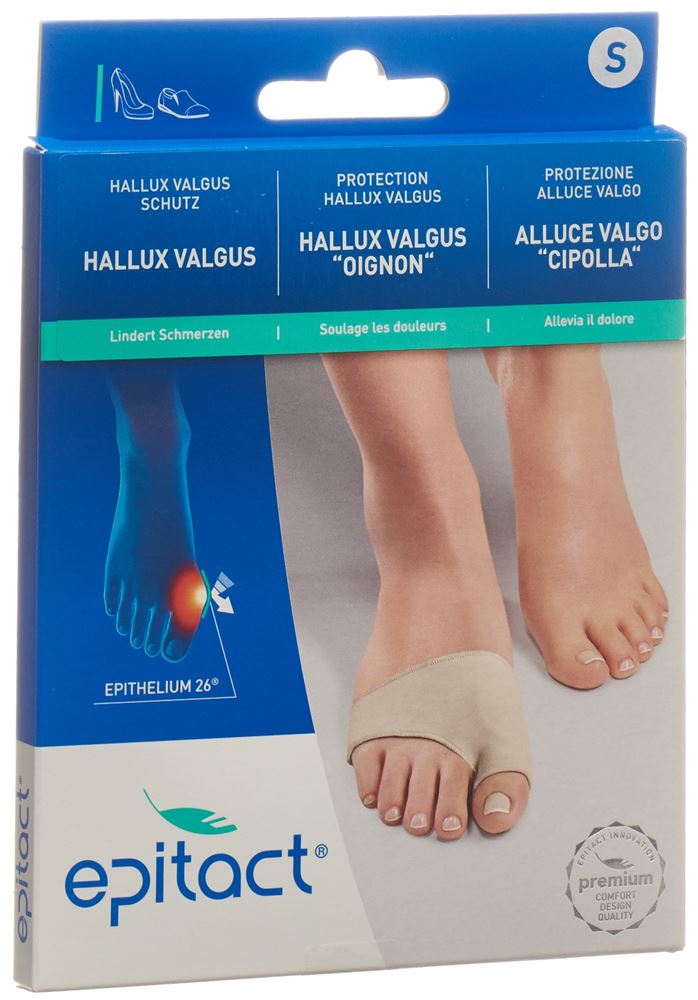 Epitact protection hallux valgus
