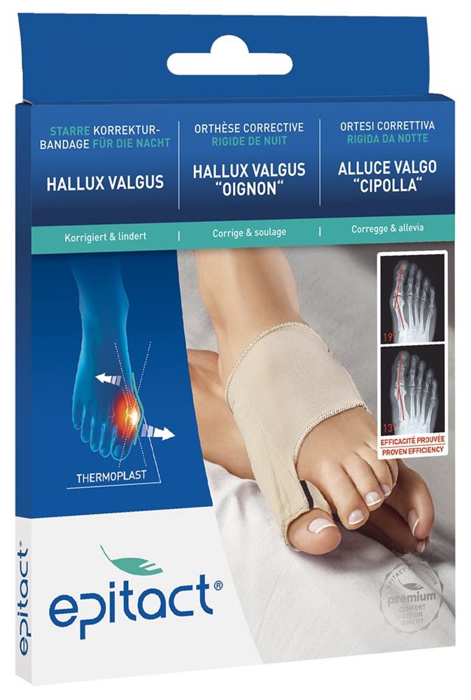 Epitact starre Korrekturbandage Hallux Valgus NACHT
