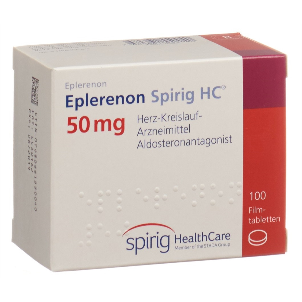 EPLERENONE Spirig HC 50 mg, Hauptbild