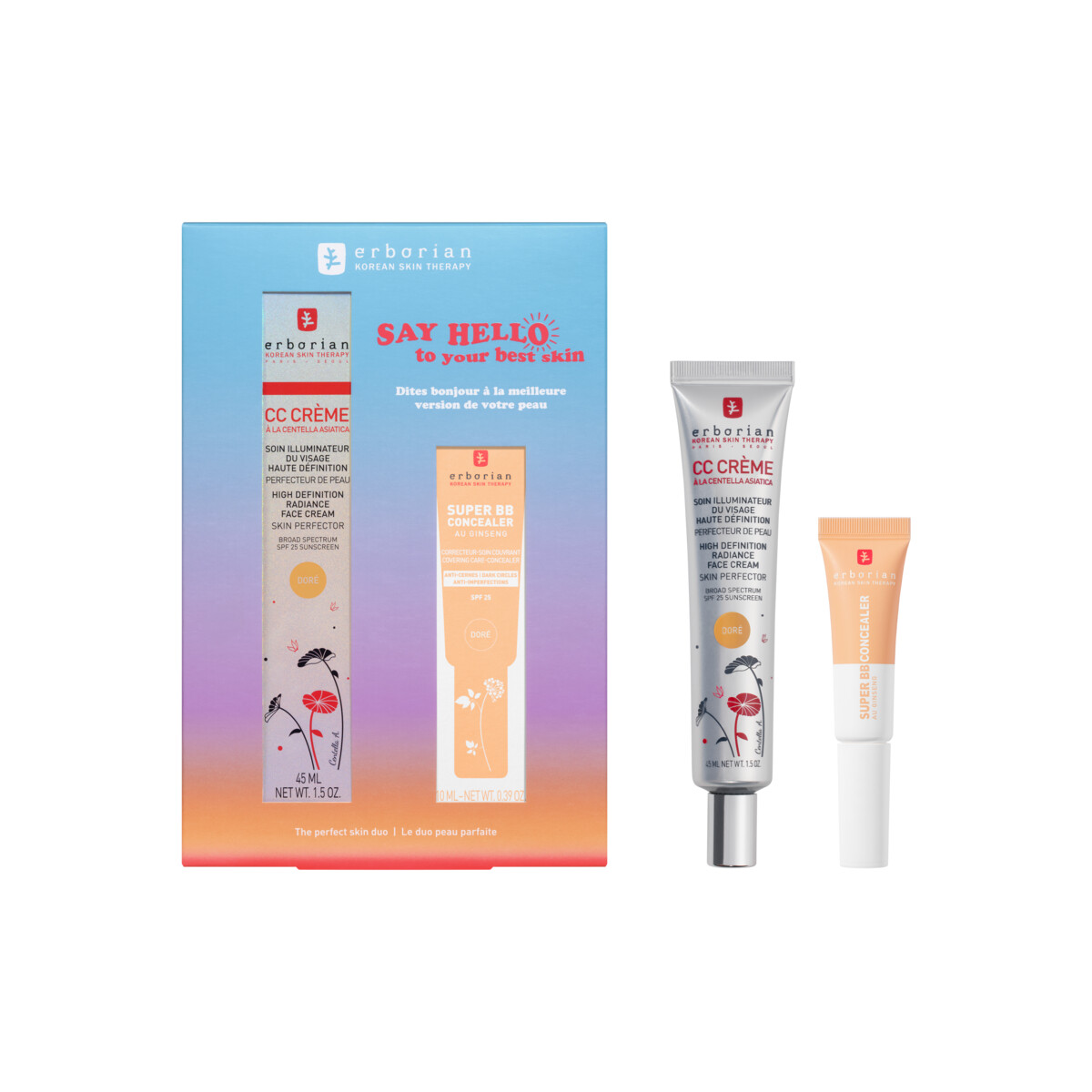 ERBORIAN KIT CC Creme Super BB Concealer