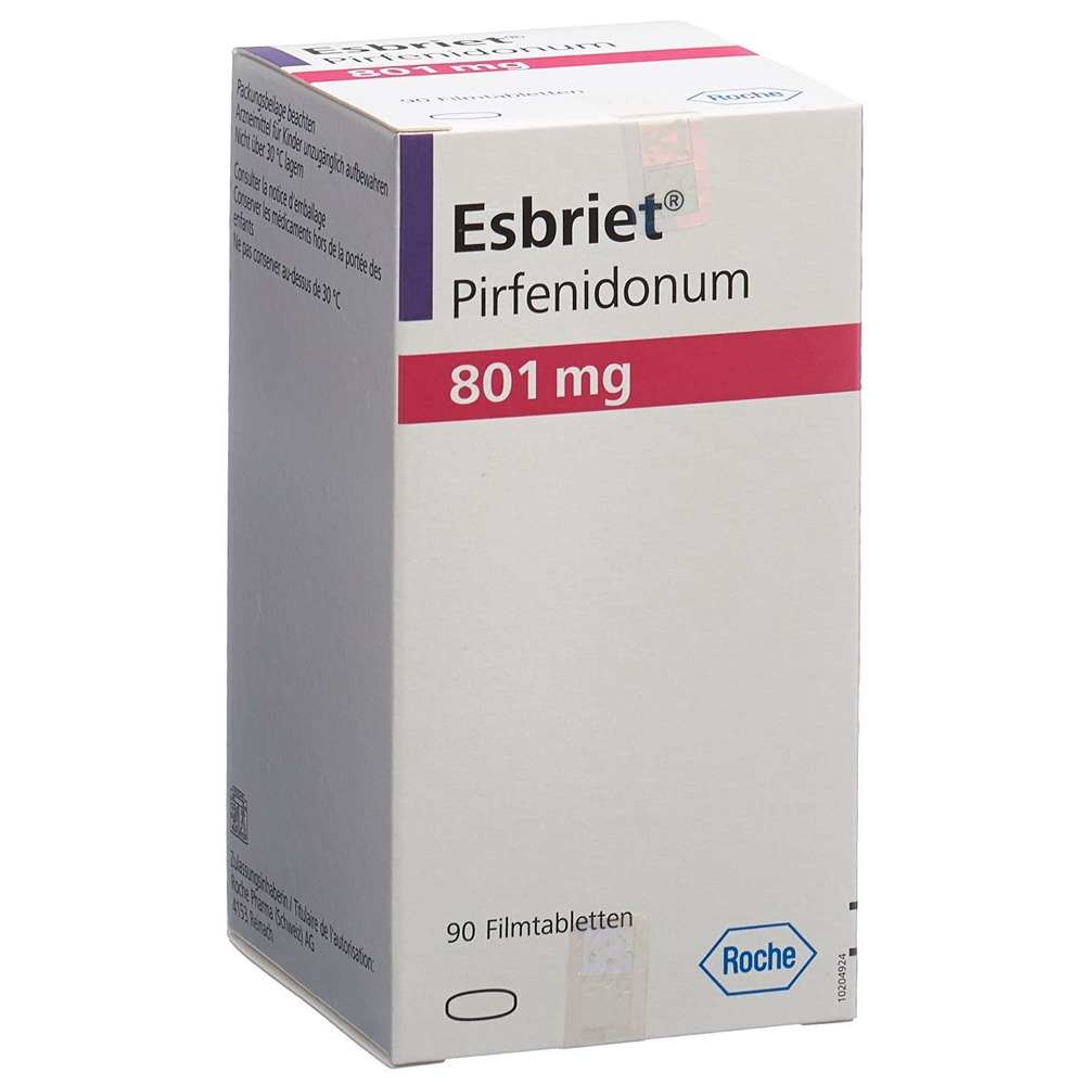 ESBRIET Filmtabl 801 mg Ds 90 Stk, Hauptbild