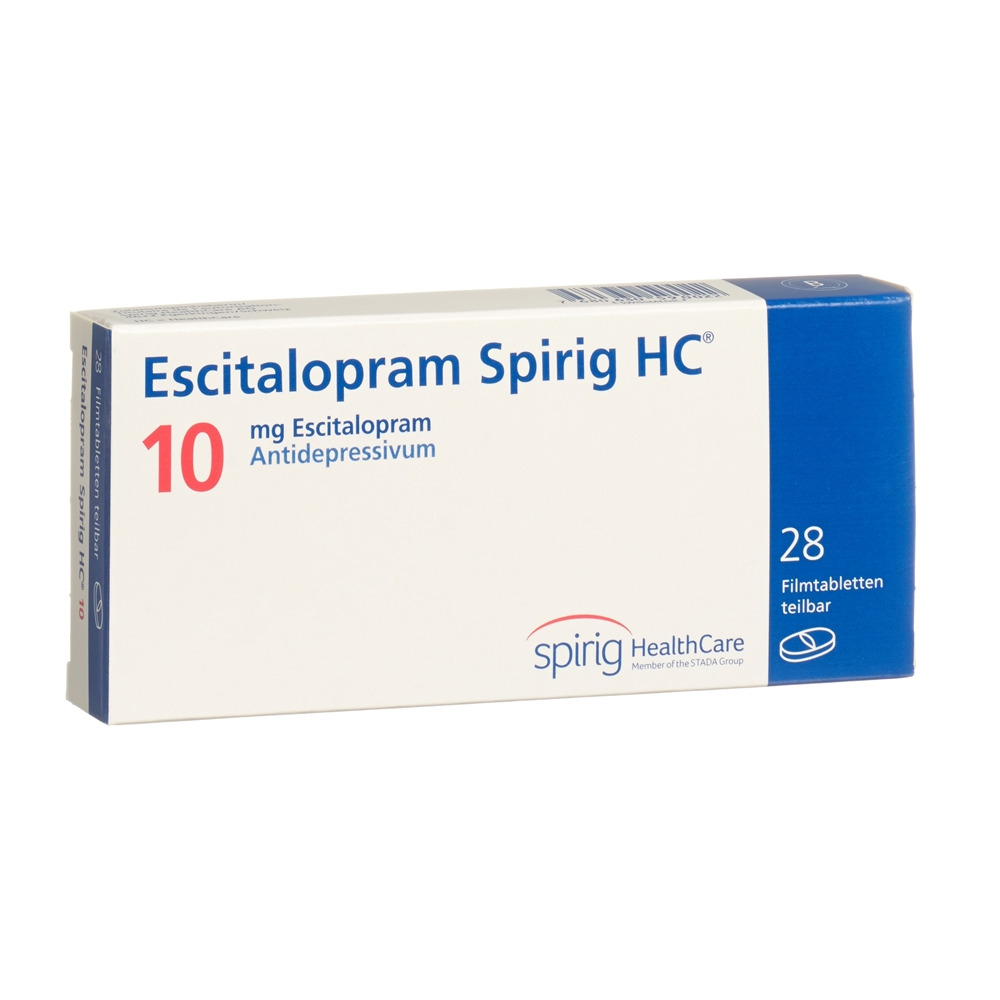 ESCITALOPRAM Spirig HC 10 mg, Hauptbild