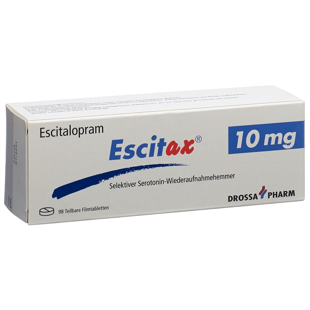 ESCITAX cpr pell 10 mg blist 98 pce, image principale