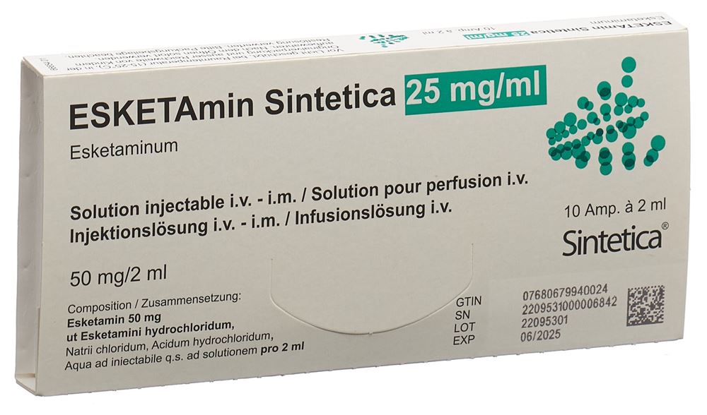 ESKETAMIN Sintetica 50 mg/2ml, image principale
