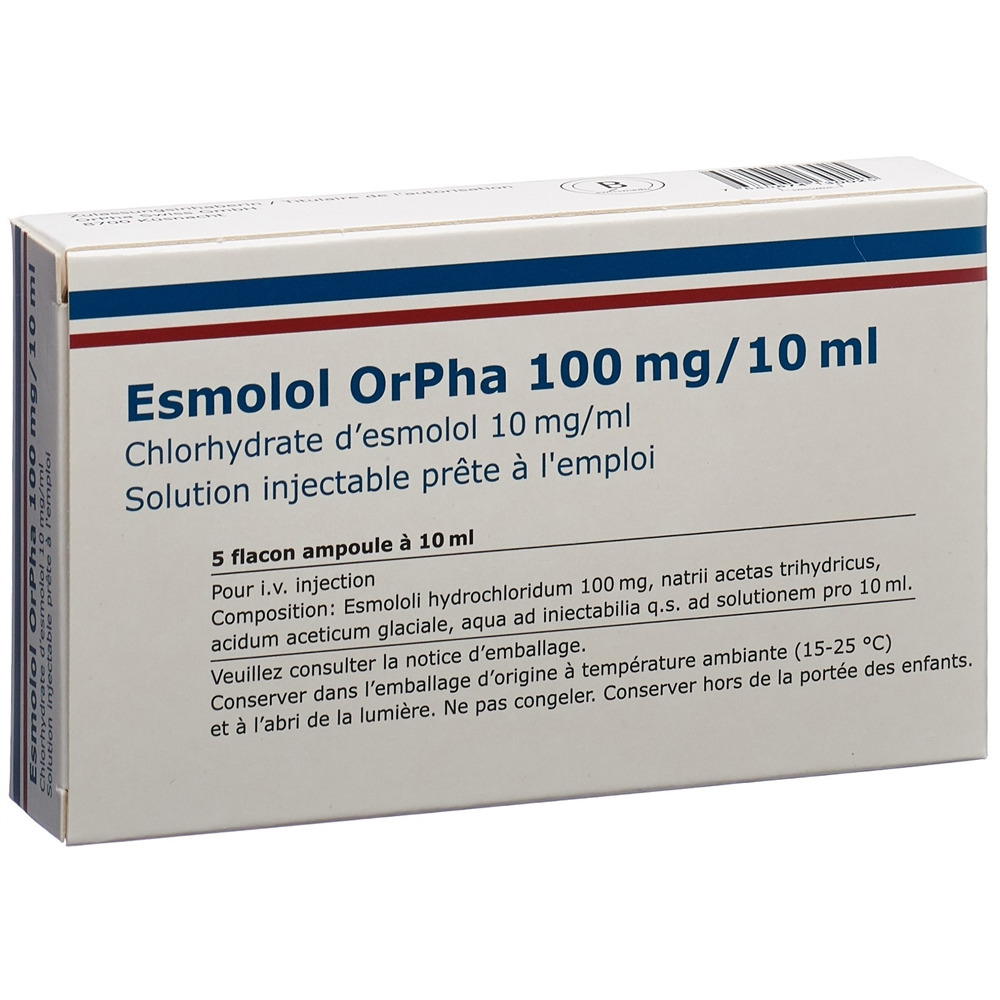 ESMOLOL OrPha 100 mg/10ml, Bild 2 von 2