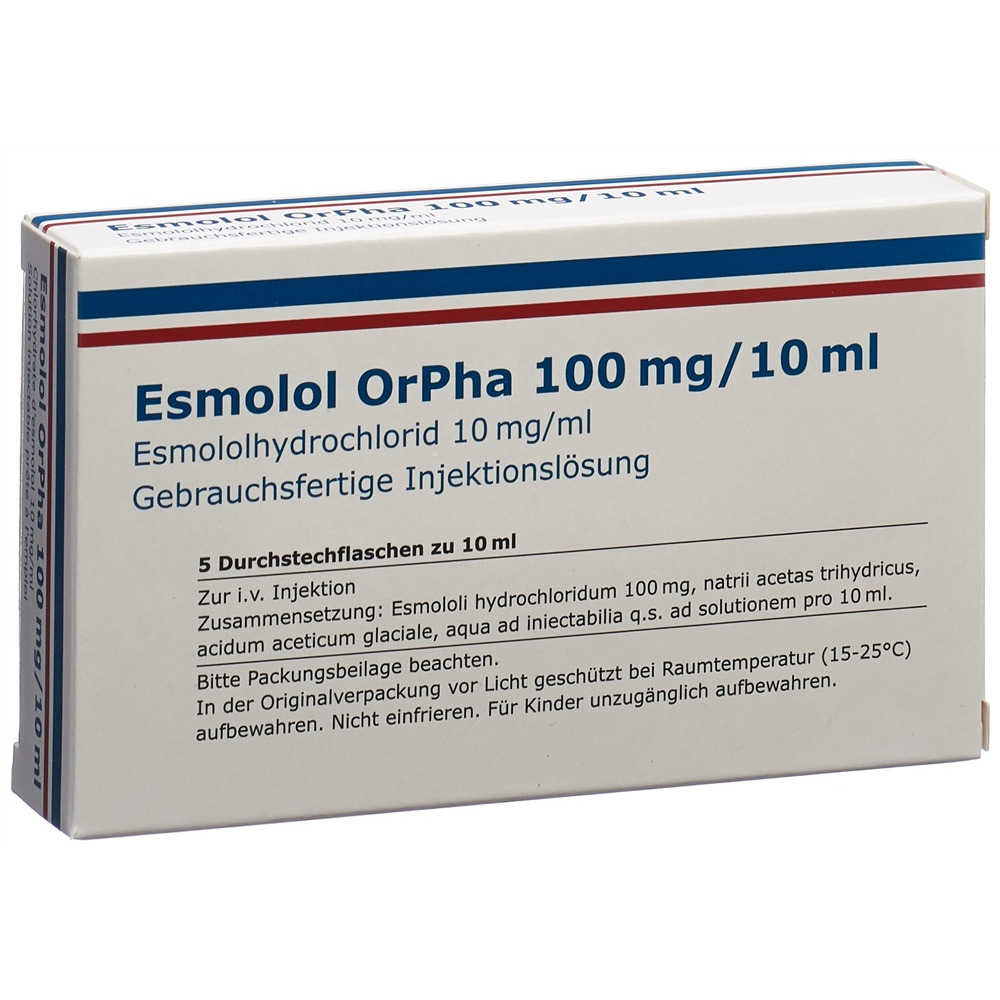 ESMOLOL OrPha 100 mg/10ml, Hauptbild