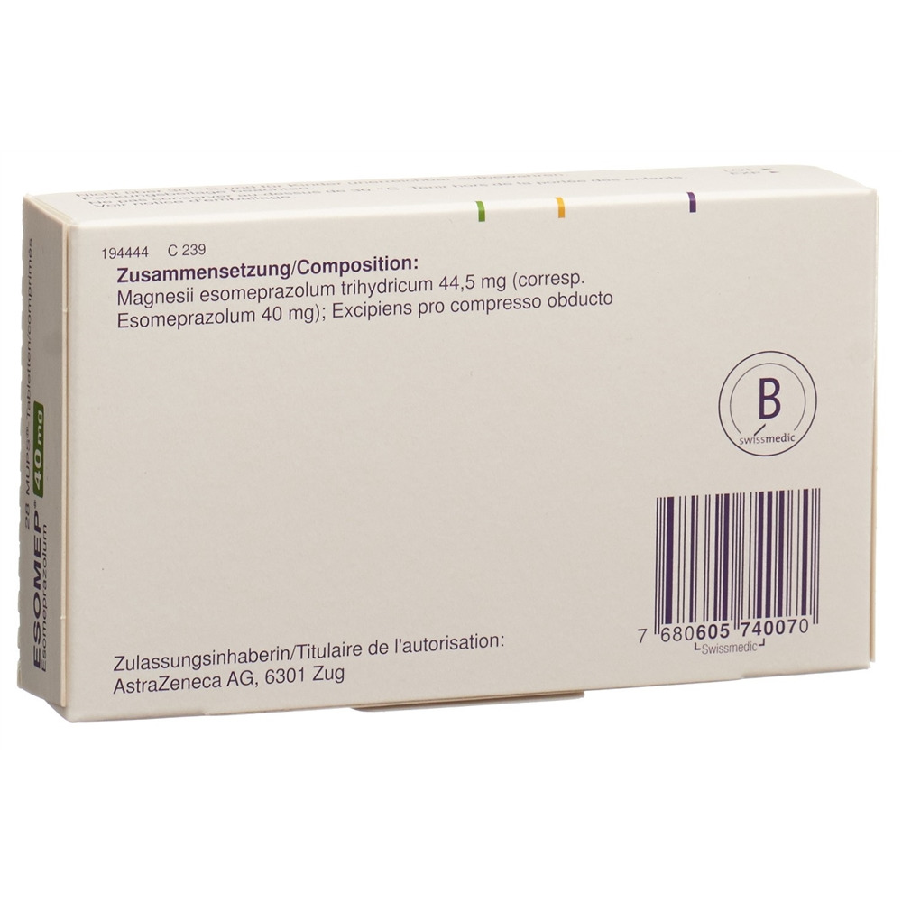 Esomep MUPS 40 mg, image 2 sur 2