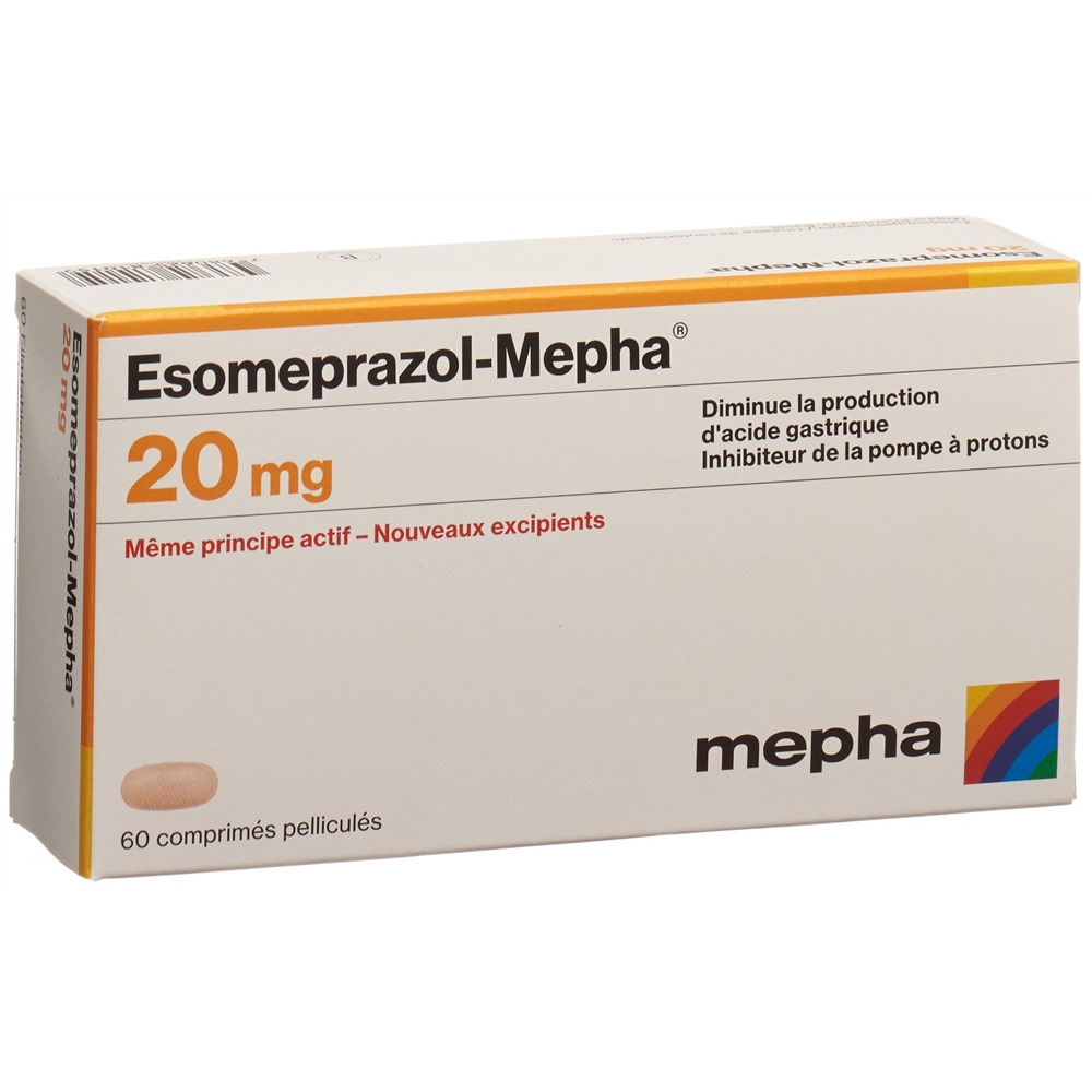 ESOMEPRAZOLE Mepha 20 mg, Bild 2 von 2