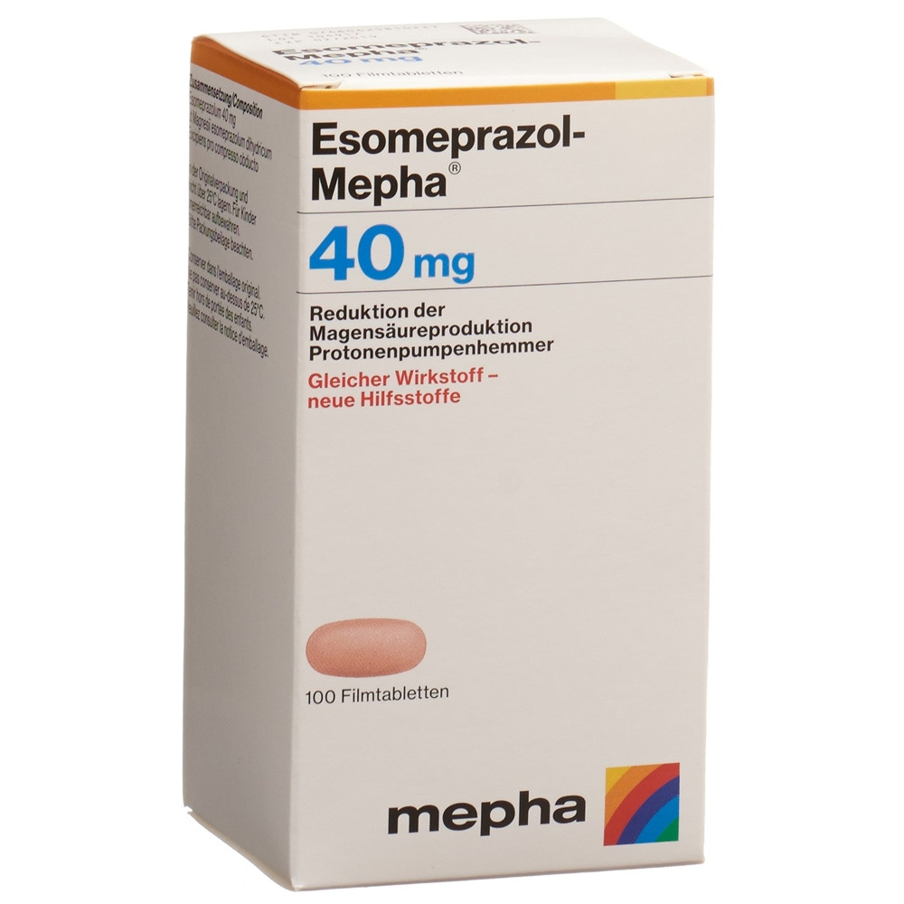 ESOMEPRAZOLE Mepha 40 mg, Hauptbild