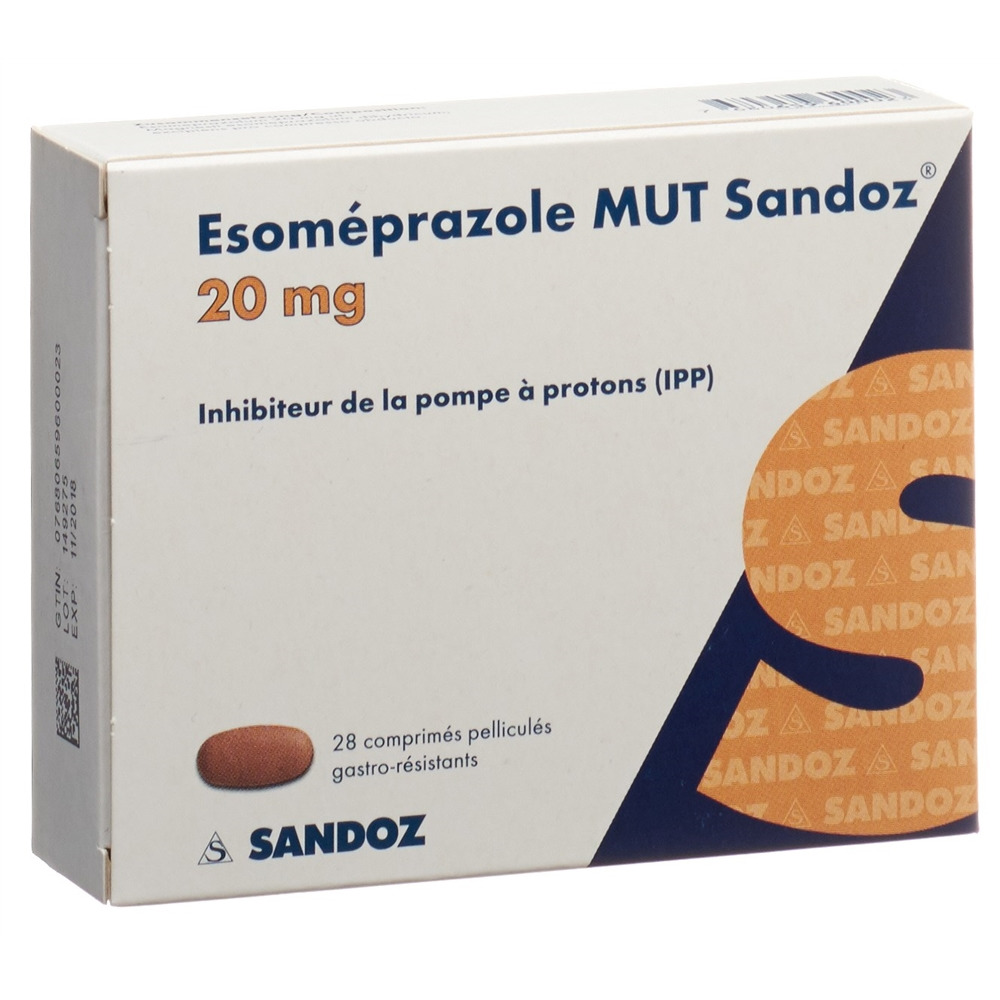 ESOMEPRAZOLE MUT Sandoz 20 mg, Bild 2 von 2