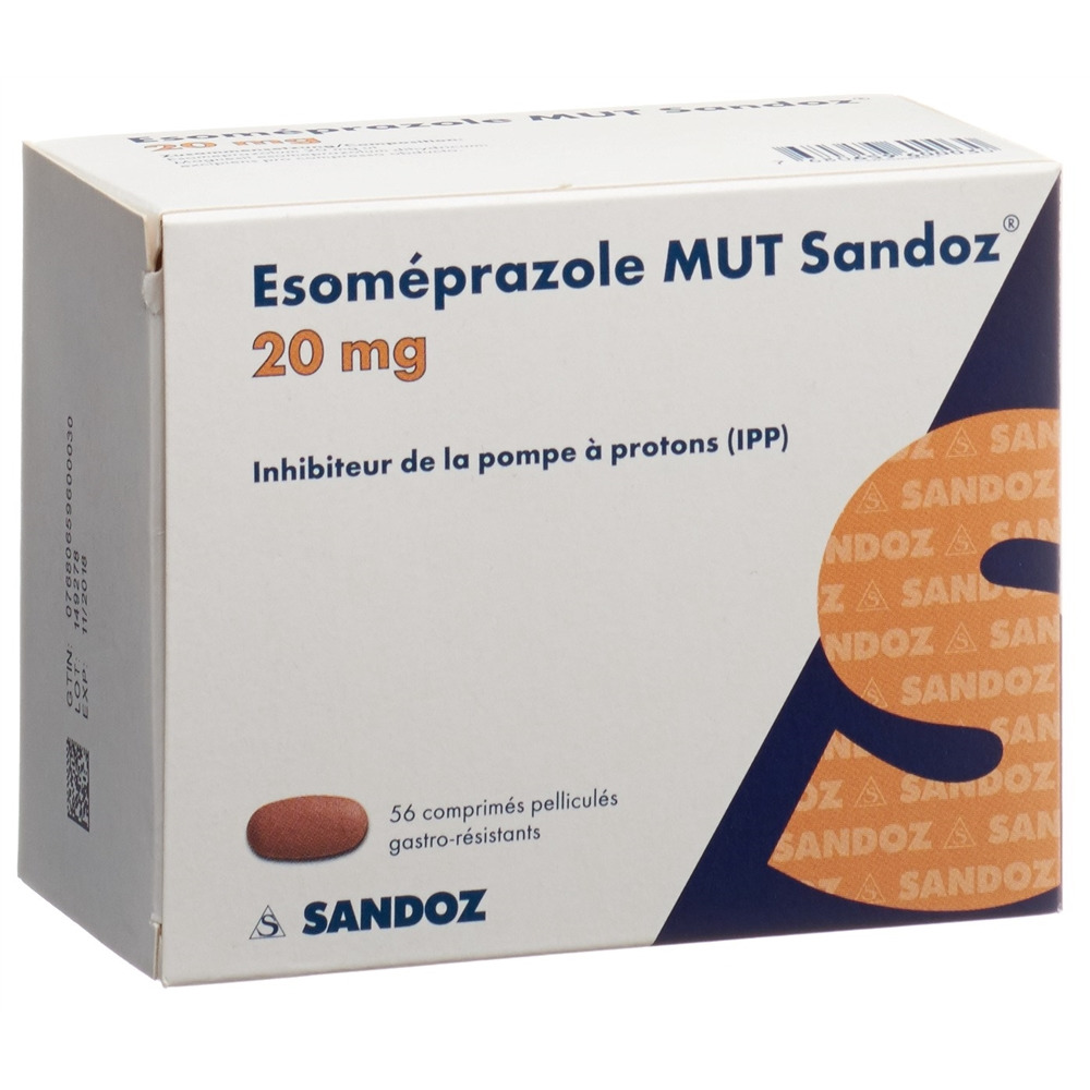 ESOMEPRAZOLE MUT Sandoz 20 mg, Bild 2 von 2