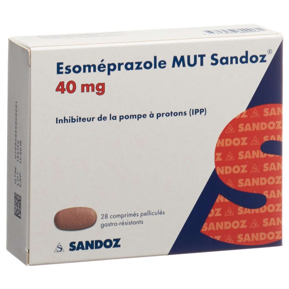 ESOMEPRAZOLE MUT Sandoz 40 mg, Bild 2 von 2