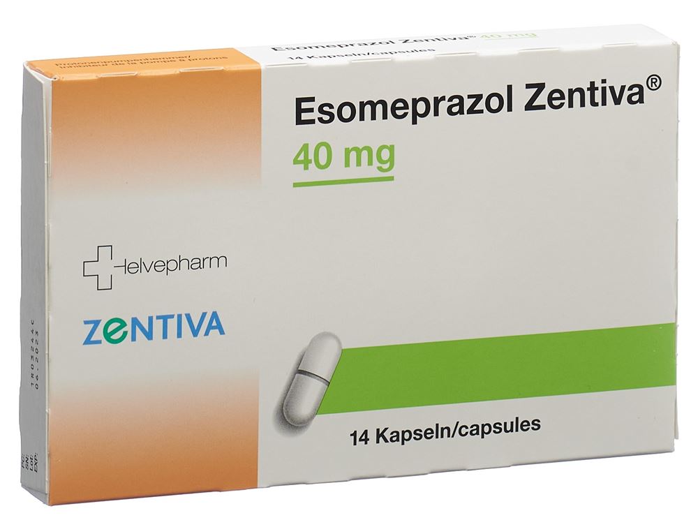 ESOMEPRAZOLE Zentiva 40 mg, image principale