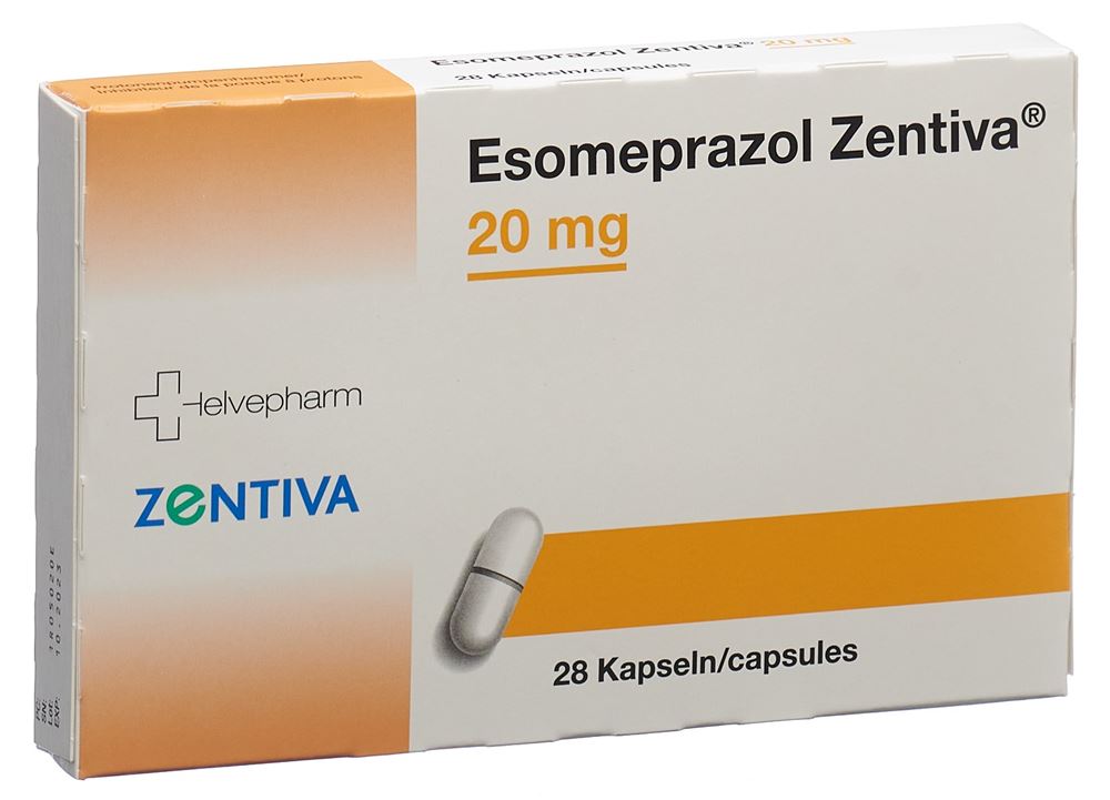 ESOMEPRAZOLE Zentiva 20 mg, Hauptbild