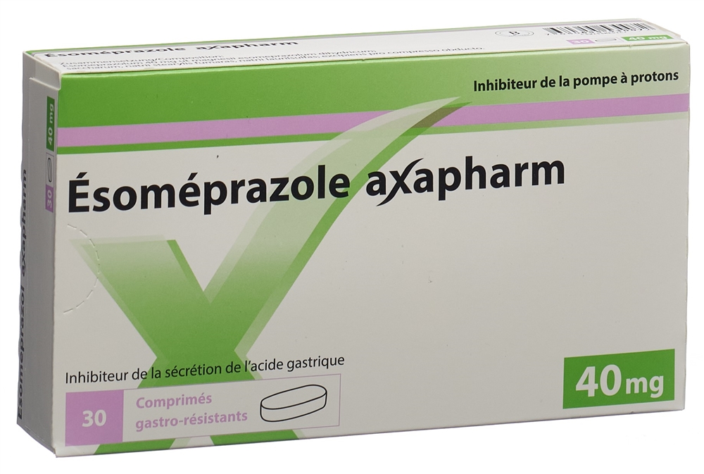 ESOMEPRAZOLE Axapharm 40 mg, image 2 sur 2