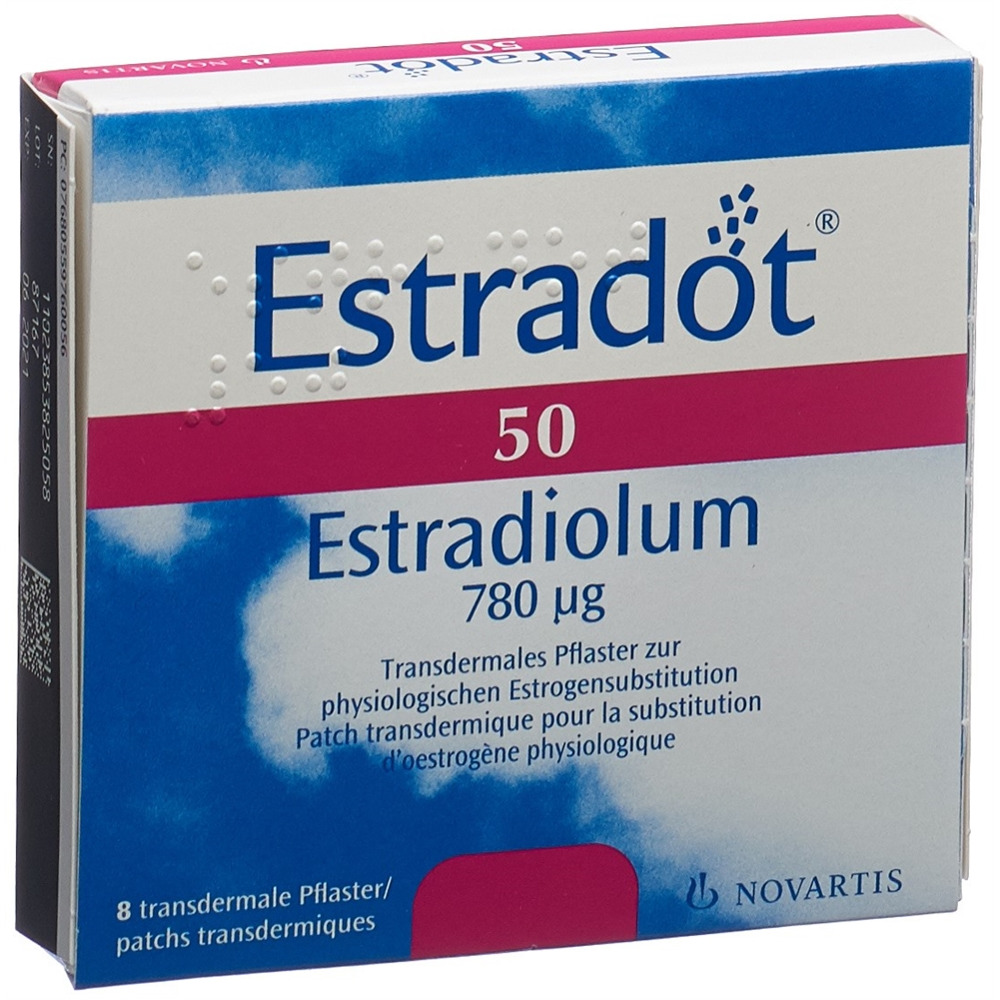 Estradot Matrixpfl 50 mcg/24h 8 Stk, Hauptbild