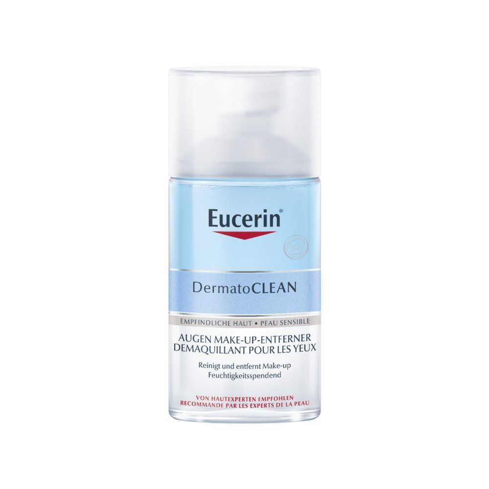 EUCERIN DermatoCLEAN démaquillant pour les yeux