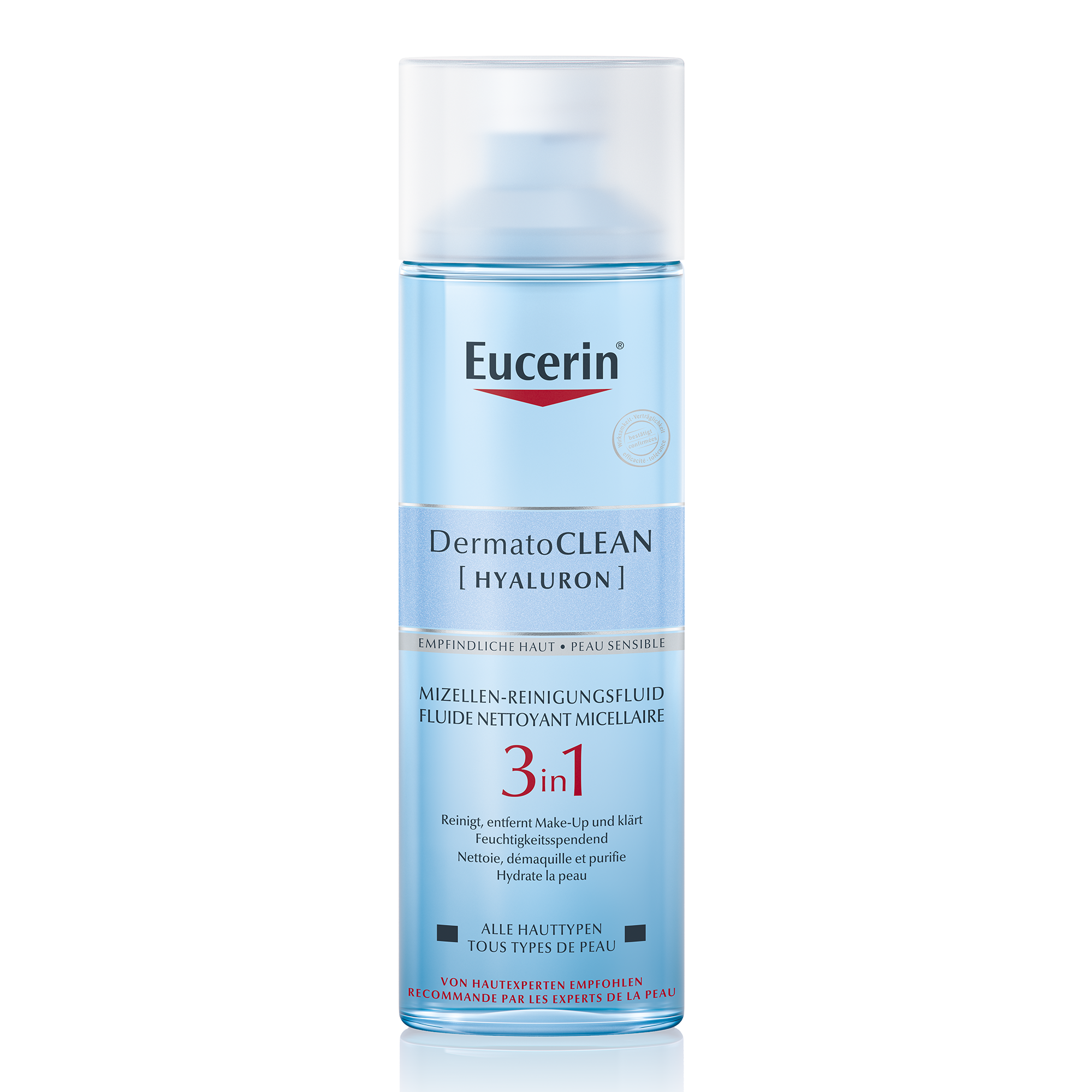 EUCERIN DermatoCLEAN eau micellaire, image principale