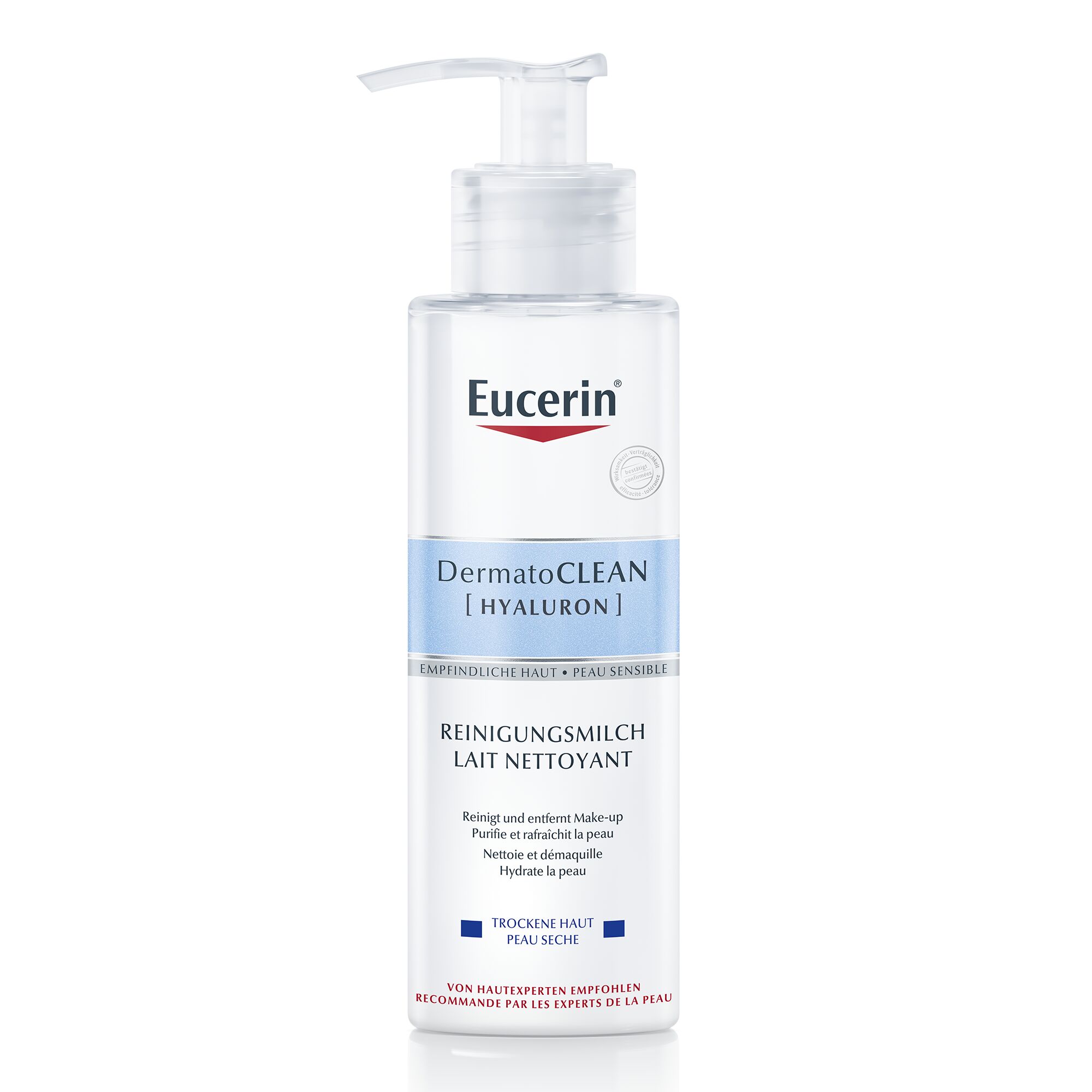 EUCERIN DermatoCLEAN lait nettoyant, image principale