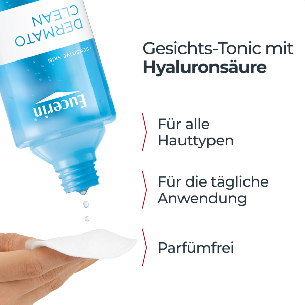 EUCERIN DermatoCLEAN lotion tonique, image 4 sur 5