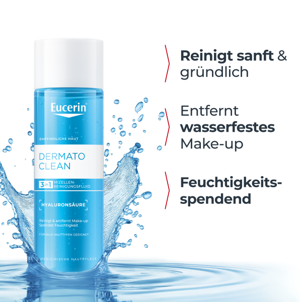 EUCERIN DermatoCLEAN Mizellen Wasser, Bild 2 von 5