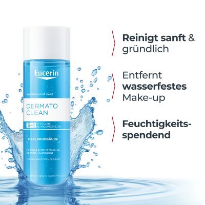 EUCERIN DermatoCLEAN Mizellen Wasser, Bild 2 von 5