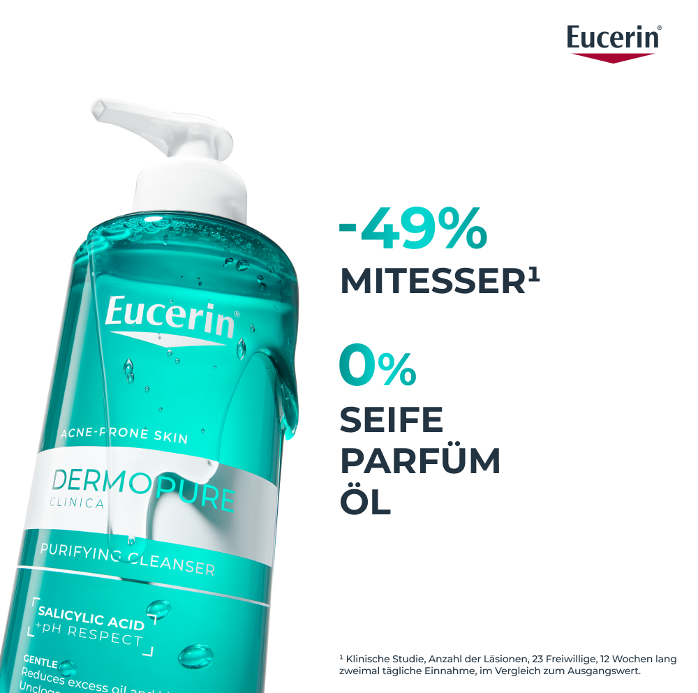 EUCERIN Dermopure Clinical gel nettoyant, image 2 sur 5
