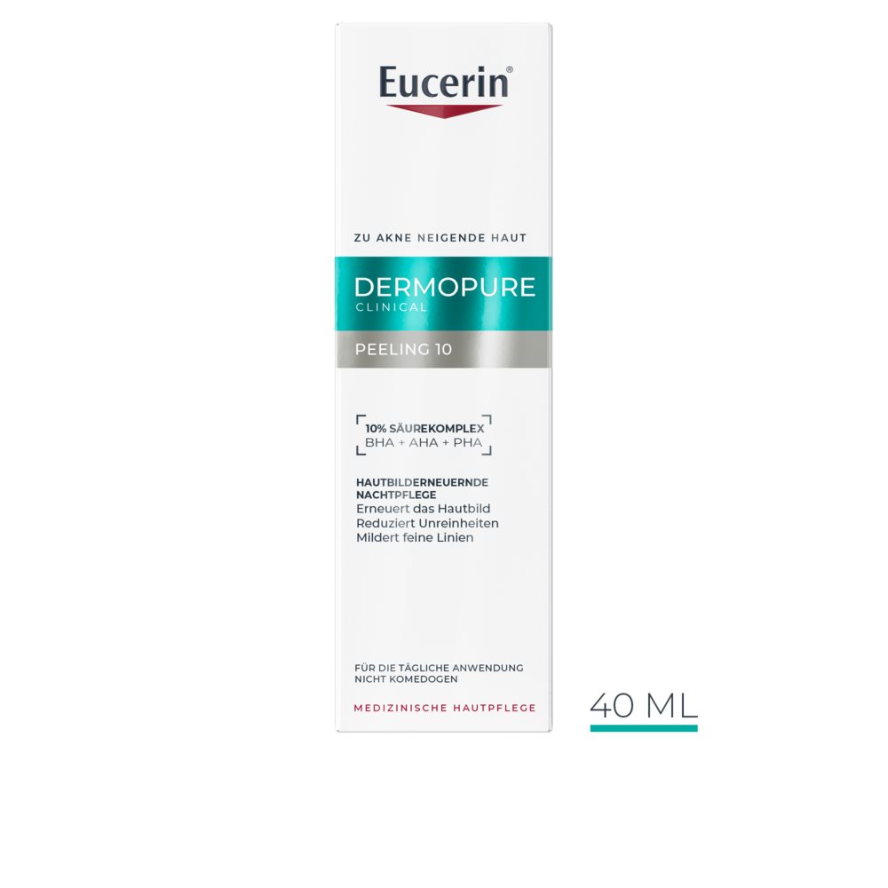EUCERIN Dermopure Clinical peeling 10 soin de nuit