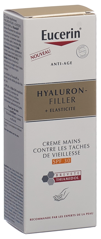 EUCERIN HYALURON-FILLER + ELASTICITY crème mains, image 2 sur 3