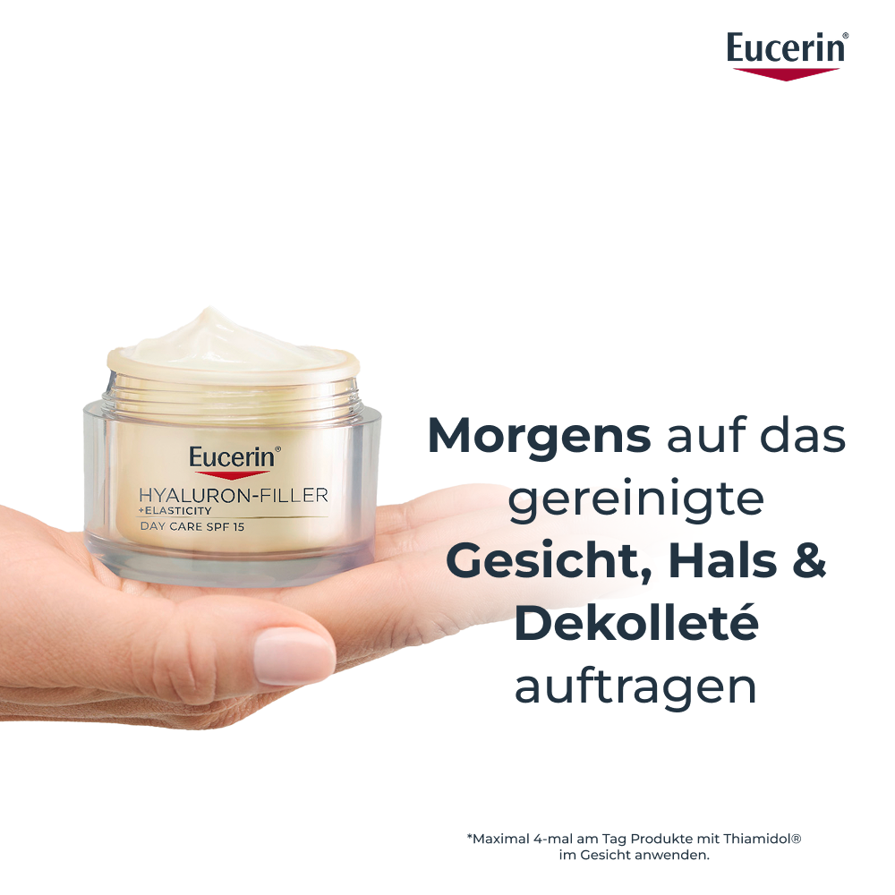 EUCERIN HYALURON-FILLER + ELASTICITY soin de jour, image 2 sur 5
