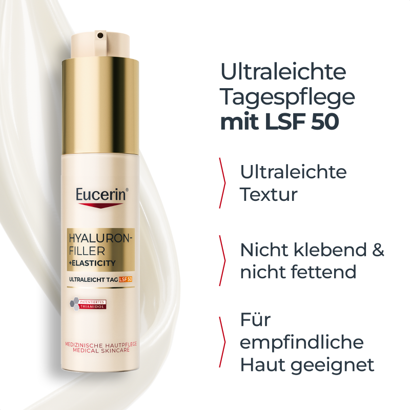 EUCERIN HYALURON-FILLER + ELASTICITY soin de jour, image 2 sur 5