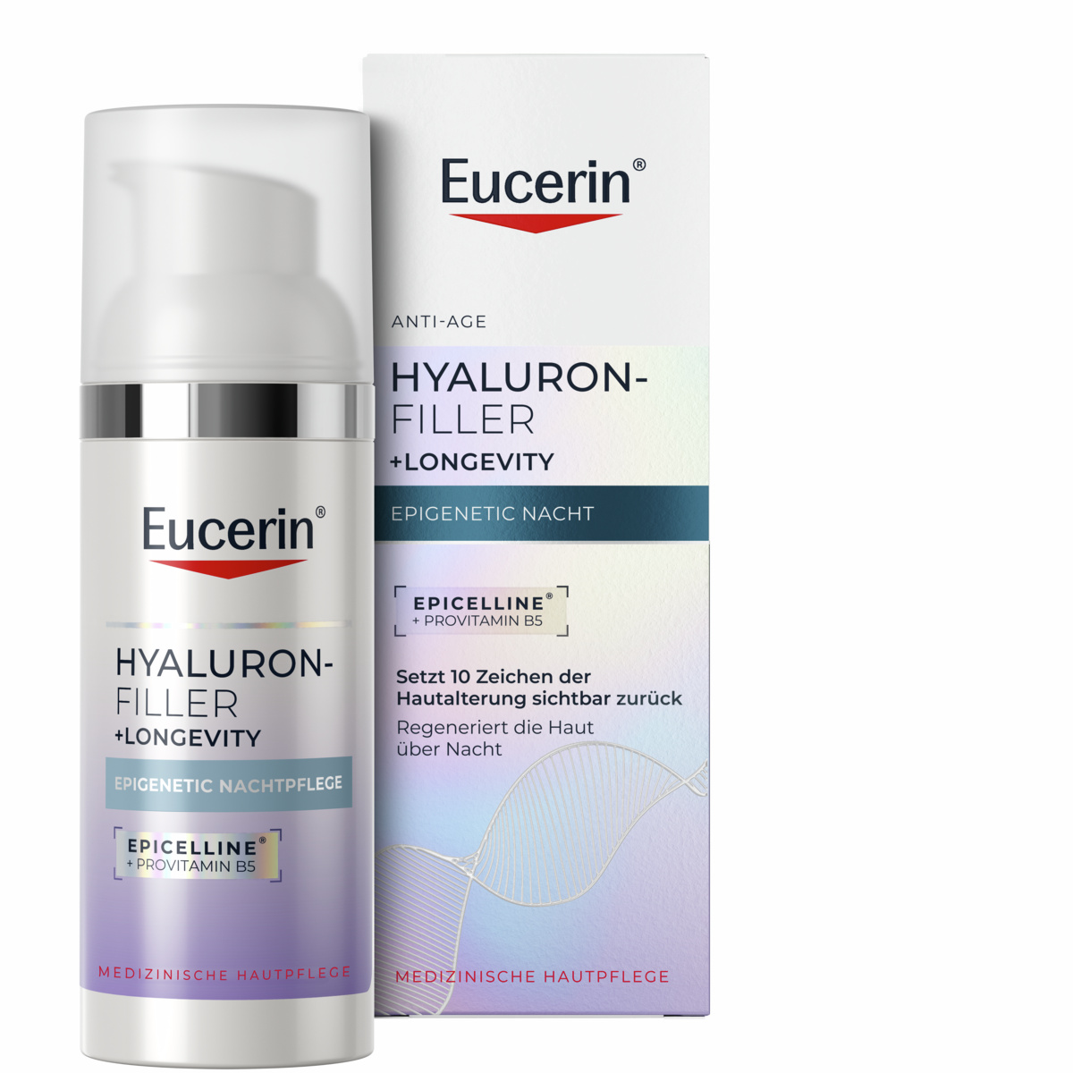 EUCERIN HYALURON-FILLER + LONGEVITY Epigenetic Nacht