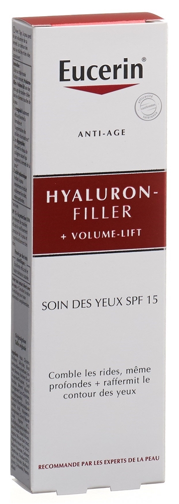 EUCERIN HYALURON-FILLER + Volume-Lift soin contour des yeux, image 2 sur 3