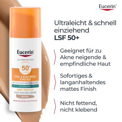 EUCERIN SUN Face Oil Control Gel-Creme, Bild 2 von 5