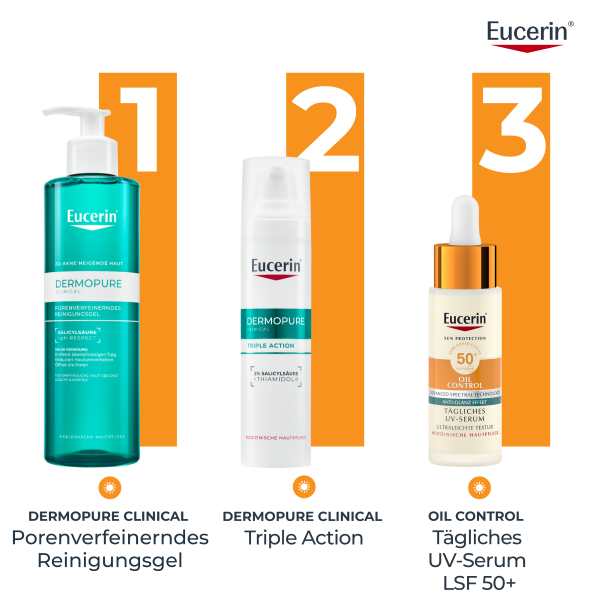 EUCERIN SUN Face Oil Control sérum, image 5 sur 5