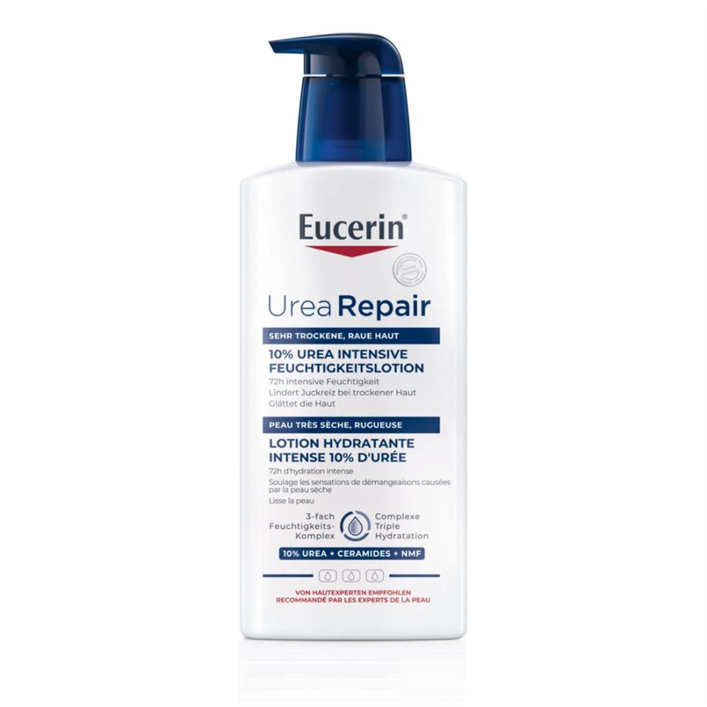 EUCERIN UreaRepair lotion hydratante 10 %, image principale EUCERIN UreaRepair lotion hydratante 10 %, image principale