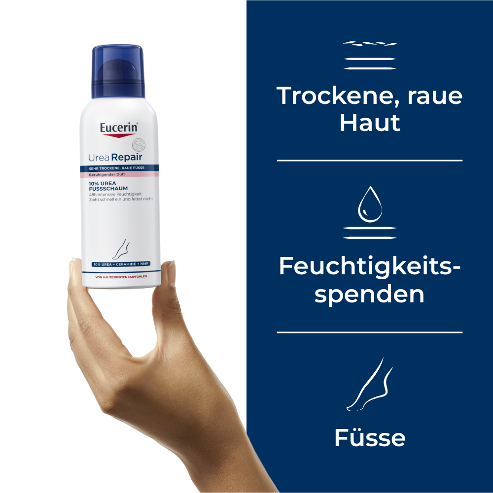 EUCERIN UreaRepair PLUS Fussschaum 10 %, Bild 3 von 6