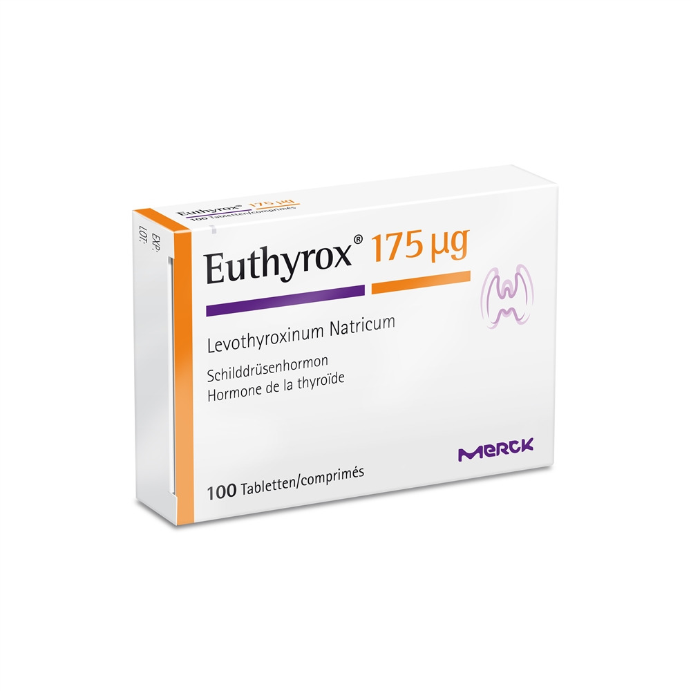 EUTHYROX Tabl 175 mcg Blist 100 Stk, Hauptbild