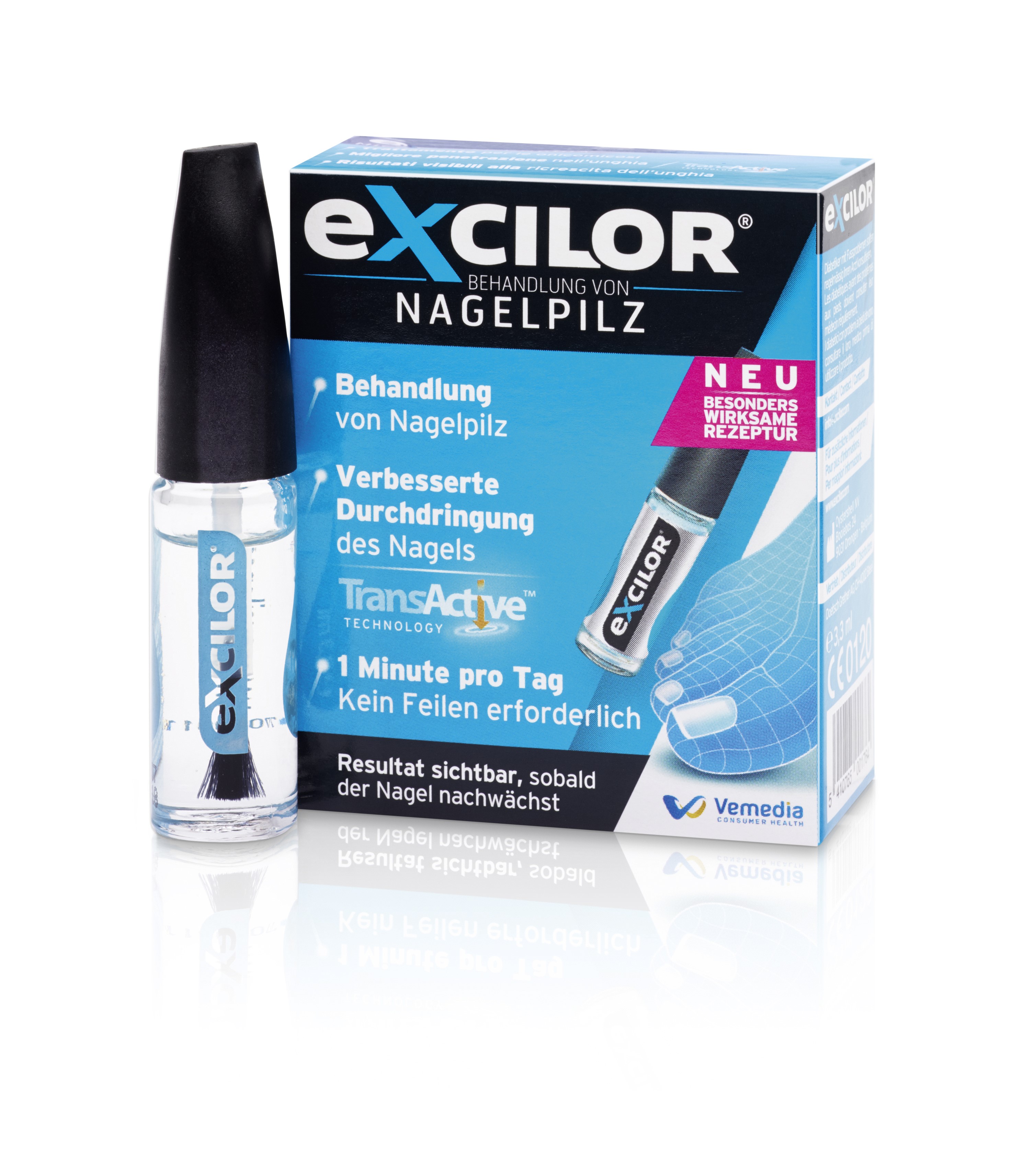 EXCILOR solution mycose des ongles