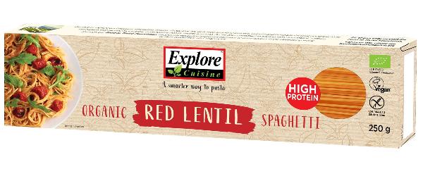 EXPLORE CUISINE Spaghetti aus Roten Linsen