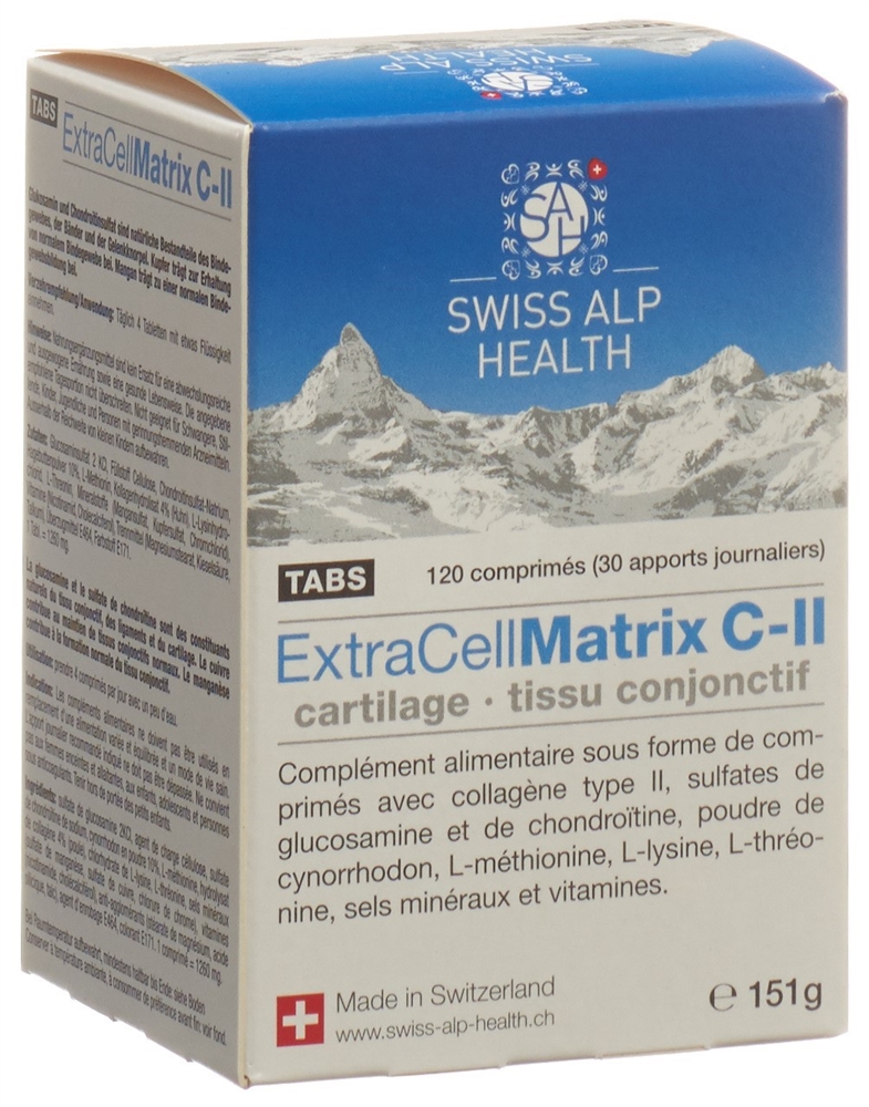 EXTRA CELL Matrix C-II TABS für Gelenke und Knorpel, Bild 2 von 3