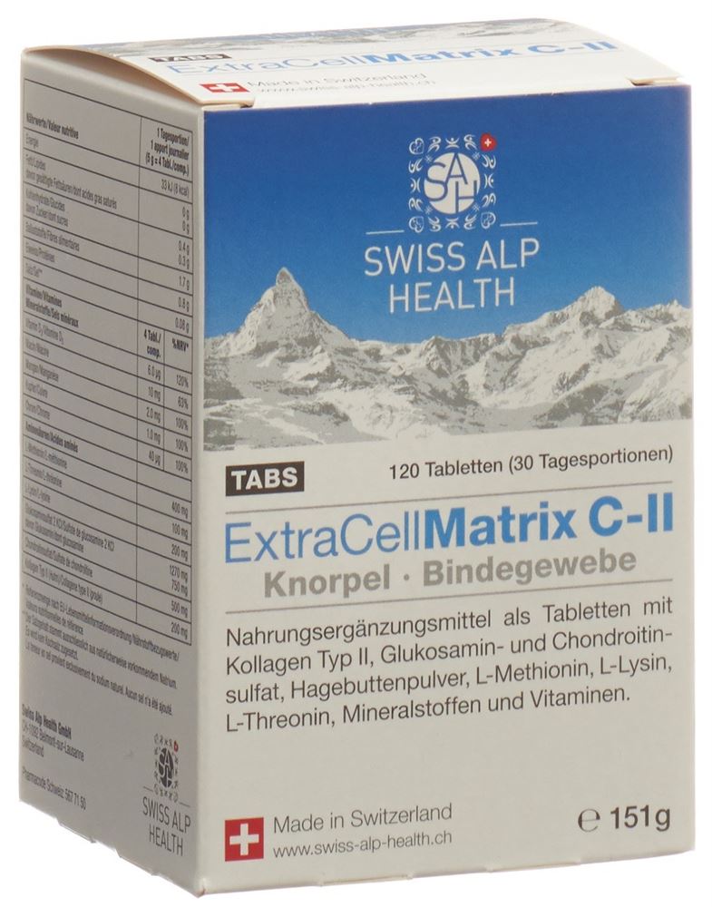 EXTRA CELL Matrix C-II TABS pour articulations et cartilage, image principale